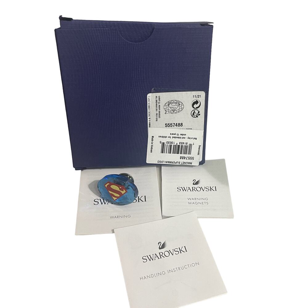 Swarovski DC Comics Superman Logo Magnet